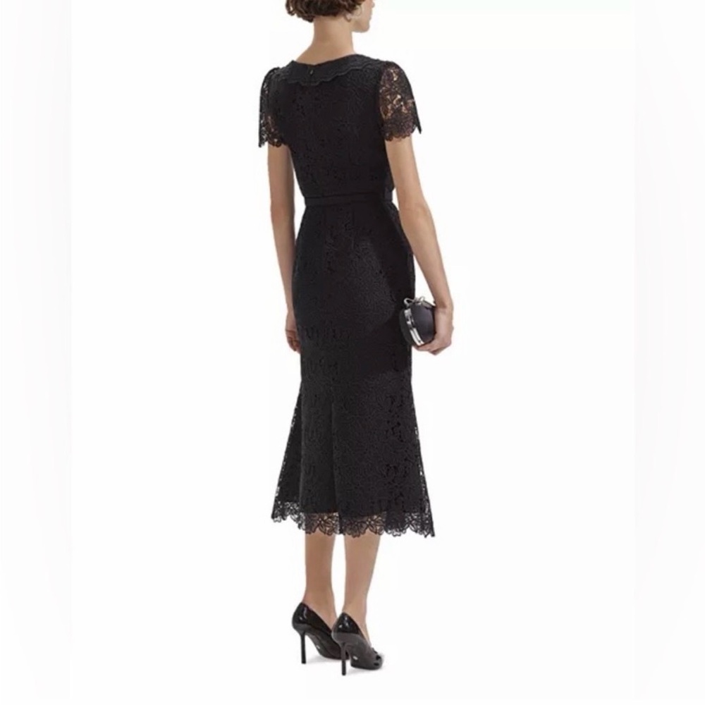 Like New Self-Portrait Guipure Lace Midi Dress - sz US 8 - Picture 3 of 7